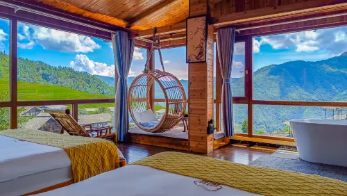 Yikeshu Youyuange Guesthouse - ที่มีอ่างอาบน้ำ