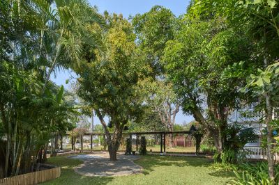 庭 メゾン スワンナプーム ホテルの写真