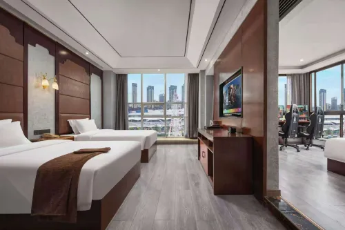 Fenghuo Liantian E-sports Movie Homestay (Hanshou Wanda Plaza)