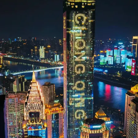Manju High-altitude River View Hotel (Jiefangbei Hongyadong Branch)