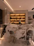 Ouchen High altitude River View Hotel(North Binyi Road Branch of Guanyinqiao Pedestrian Street) - بار