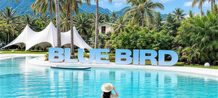 Blue Bird·Infinity Pool Designer Ocean Villa (Riyuewan Store)Wanning Отели в г. Ваннинг