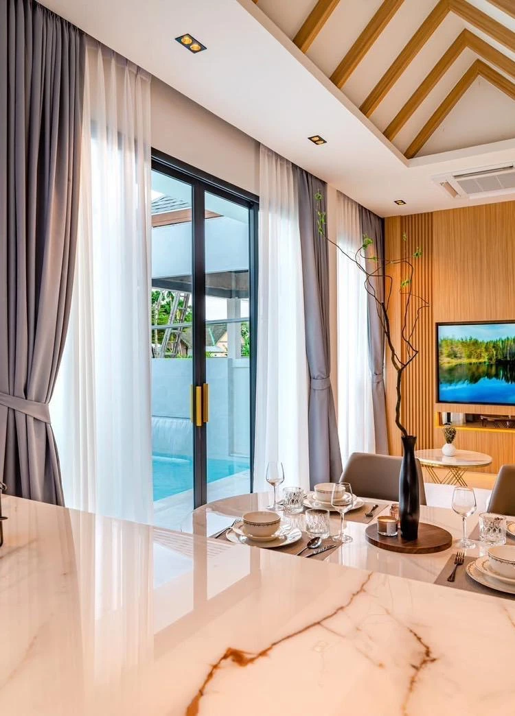 รูปภาพของLuxury 2BR Pool Villa in Nature - 5 min drive from Airport
