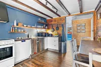 Astra Whale - Waterfront Boutique Hostel in Lofoten - parking