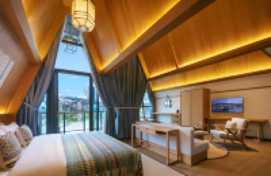 โรงแรมไลท์ลักซ์ชัวรี่ วูเซียน ไช่เซินไอส์แลนด์ วูหนวี่โจวรีสอร์ต