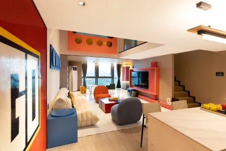 Fangli International Apartment (Shunde Overseas Chinese City Happy Coast Branch) Отели рядом с достопримечательностью «Shunde Polytechnic»