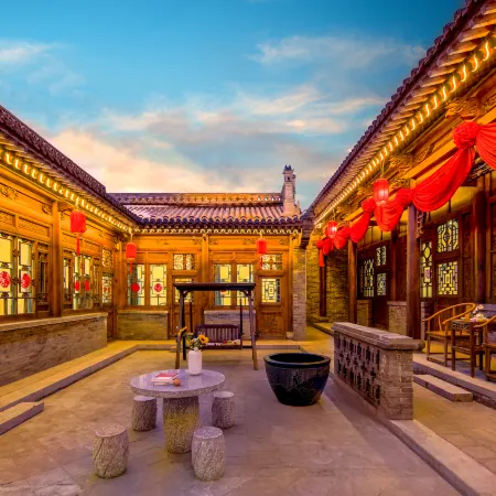 Pingyao dust outside boutique guest house