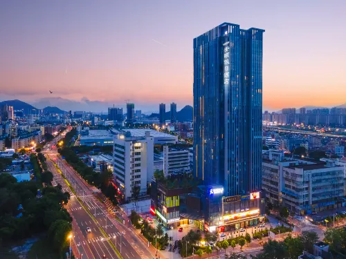Zhuhai Huanyu City Anyi Holiday Hotel (Qianshan Station) - جاكوزي