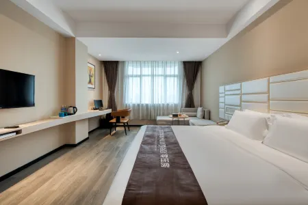 Jinshi Business Hotel(Haimen Commercial Pedestrian Street Branch) Отели рядом со станцией Haimen Railway Station