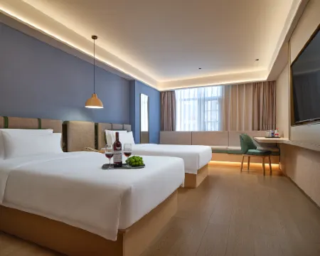 街客騎士ホテル（株洲茶陵湘運汽車南駅） 茶陵のホテル