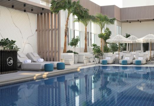 쉐라톤 그랜드 호텔 수영장 전망