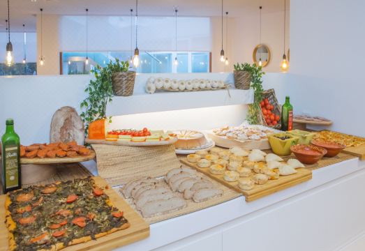 마요르카 해변 근처 호텔 전경