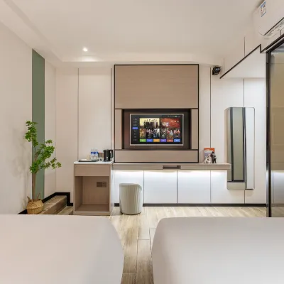 Guangzhou Wanting Hotel (Chigang Metro Station Pazhou Exhibition Branch) Hotel dekat Stasiun Datang 