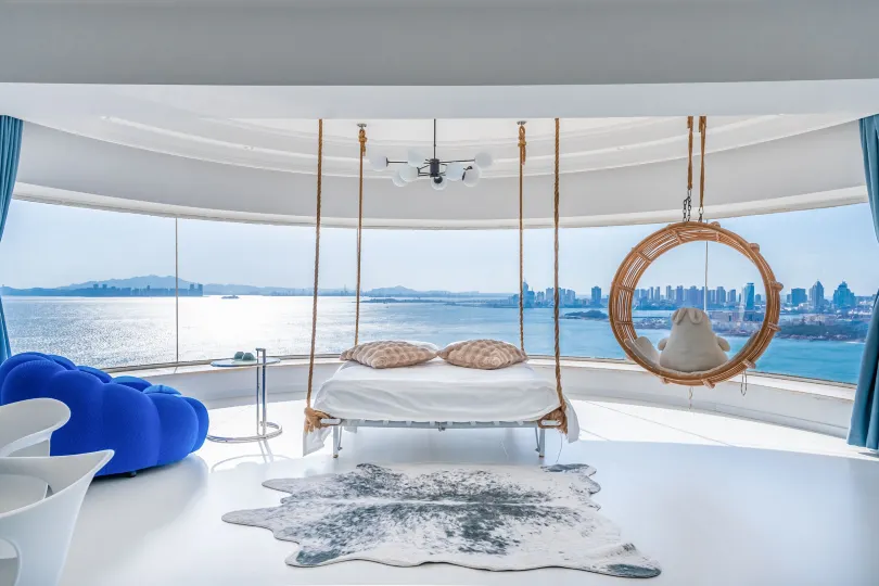 Qingdao Eight Great Passes Seaview Xiangju Light Luxury Homestay