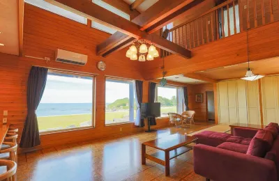 Ocean View, Akita Sunset and Sea View Villa, St. Kilda,Nikaho City,Nemuno Oka Hotel a 