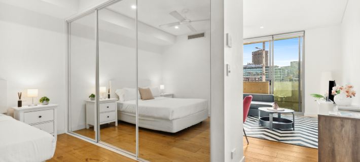 Central, modern 1 bedroom with air-con & balcony Hoteles en Surry Hills