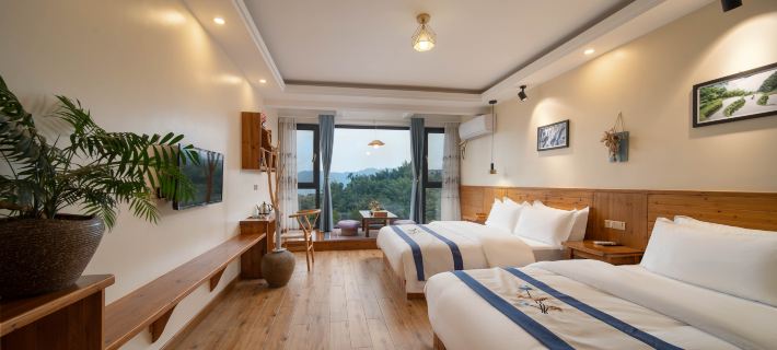 Yunhe terrace leisure Meiye bamboo B & B Hotéis em Condado de Yunhe
