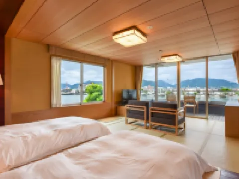 萩八景　雁嶋別荘 萩市のホテル