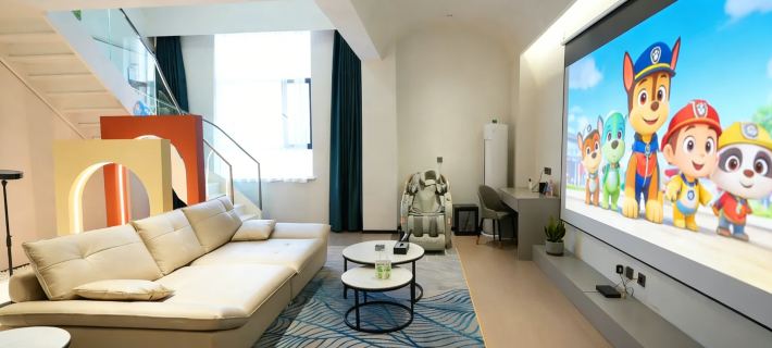 Blues Light Luxury B&B Apartment (Tianfu Square) Hotéis em Xiaoyi