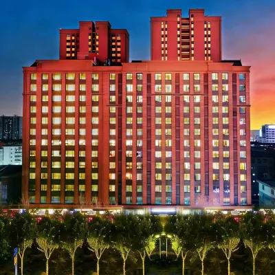 Zibo Lime Art Hotel (Badaju The Mixc) โรงแรมใกล้พื้นที่สถานีรถไฟซิโป