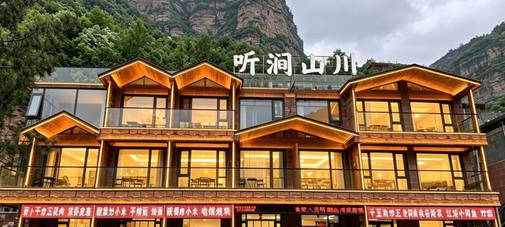Linzhou Tingjian Shanchuan Hotel (Shibanyan Town) Ξενοδοχεία στην πόλη Λινζού