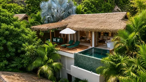 Wild Cottages Luxury and Natural Lamai - balcony