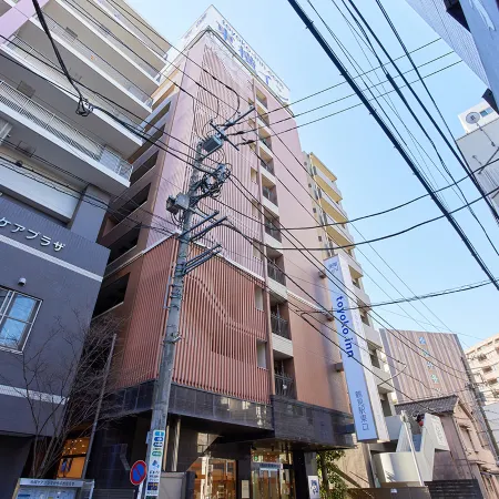 Toyoko Inn Yokohama Tsurumi Eki Higashi Guchi Отели рядом с достопримечательностью «Железнодорожная станция Кикуна»