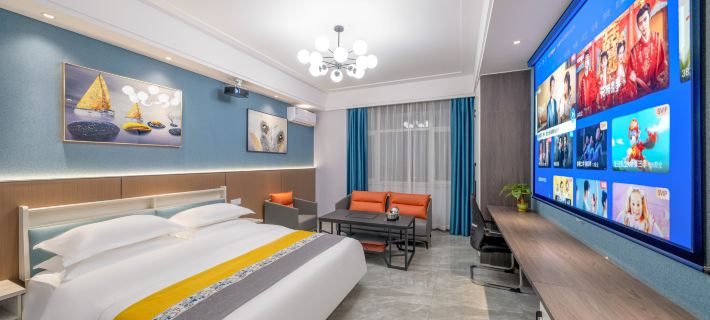 Helan Jinhang Hotel (Shiwei Lou Banquet Center Yindadi Center Store) Hotéis em Condado de Helan