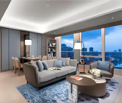 珠海雅滙國際公寓（港珠澳口岸城店） 港珠澳大橋珠海公路口岸附近的飯店