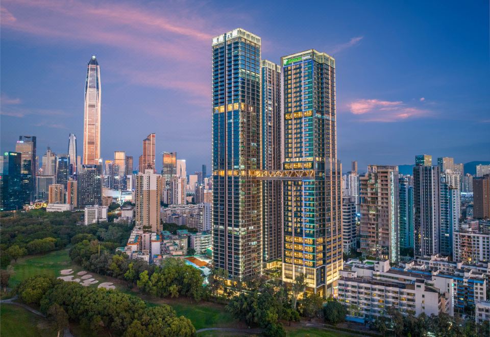 홀리데이 인 익스프레스 선전 푸톈 센터 객실