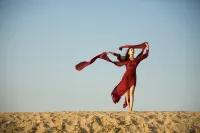 Dunhuang Desert Muses Sandbank Starry Sky Homestay - Beach