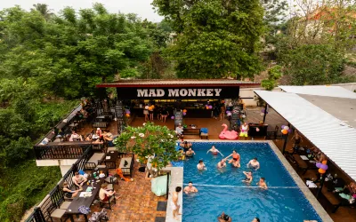 Mad Monkey  Vang Vieng Hotels in 