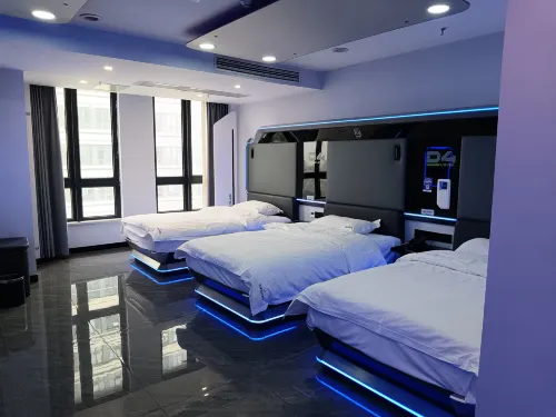 โรงแรมอีสปอร์ต อี-3LUE ยี่โบ (เซี่ยงถาน วานด้า) - ห้องครัว