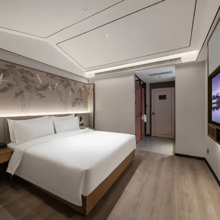 Moshang Qingya Hotel (Wuan Building Materials Market Cishan Street Branch)