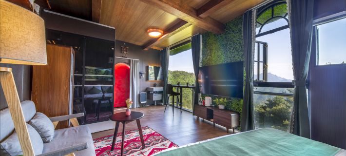 Jixi Starry Sky Tent Homestay โรงแรมในจี้ซี