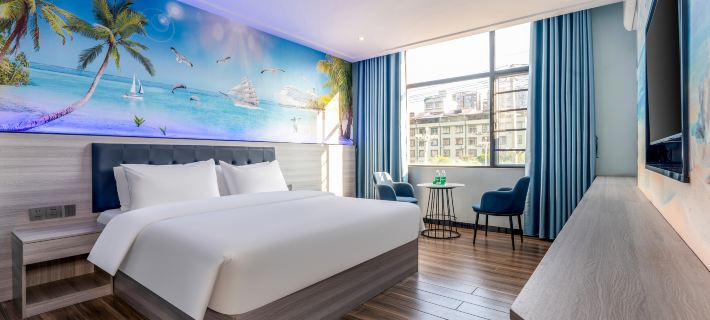 Pingguo Blue Dream Hotel (Pingguo Cultural Park Wanguan Commercial Plaza) Hotels in Pingguo