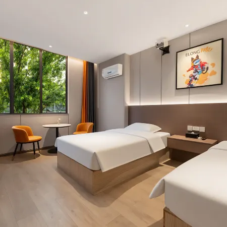 Chongqing Dinghang Pinshang Hotel (Jiangbei International Airport Branch) Отели рядом с достопримечательностью «Автобусная станция Суан Ян-Бридж»