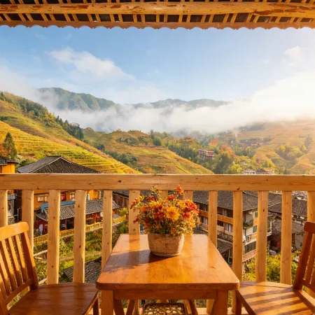 Longji terrace walk Yunju intelligent panoramic Hotel(Qianceng Tianti Observatory Store)