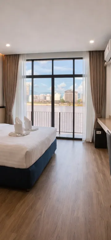 ห้องสุพีเรียร์พร้อมวิวแม่น้ำ(เตียงคิงไซส์)