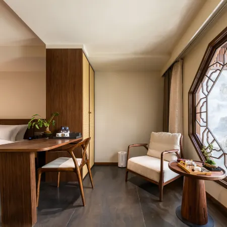 Floral Hotel·Yunqueju · Song-style Aesthetics · Designer (Datong Ancient City Wall · Huayan Temple)