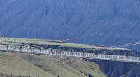 Elong Wanguo Hotel (Karamay Dushanzi Duku Highway) - Bergblick