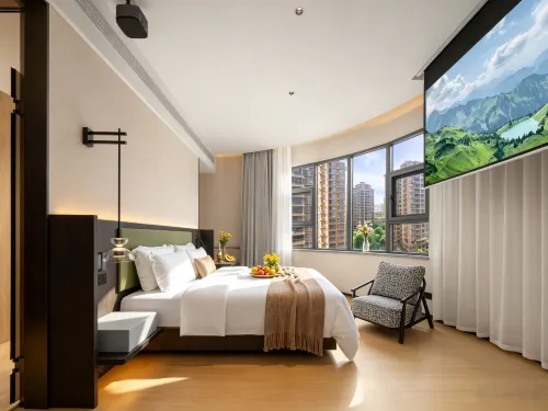 Puyu · Envision·Cinema Private Hot Spring Designer Hotel (Penshuici Jiaxiu Tower Branch), Guiyang - Интернет
