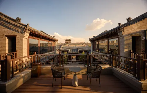 Floral Lux · Yingyueting (Datong Ancient City) - ที่มีสระว่ายน้ำ