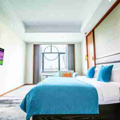 鹽城港府精品酒店（聚龍湖店） Rooms