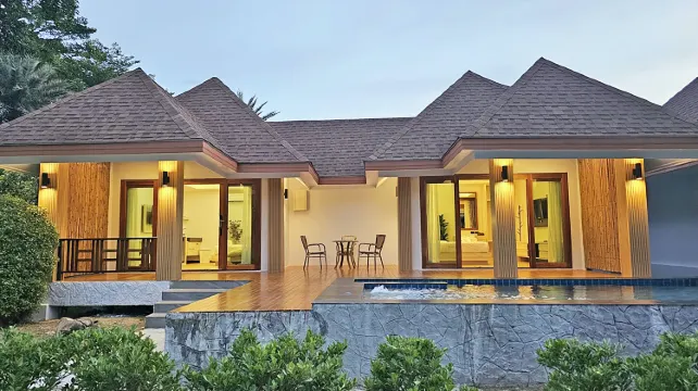 วิลล่าสระน้ำสองห้องนอน