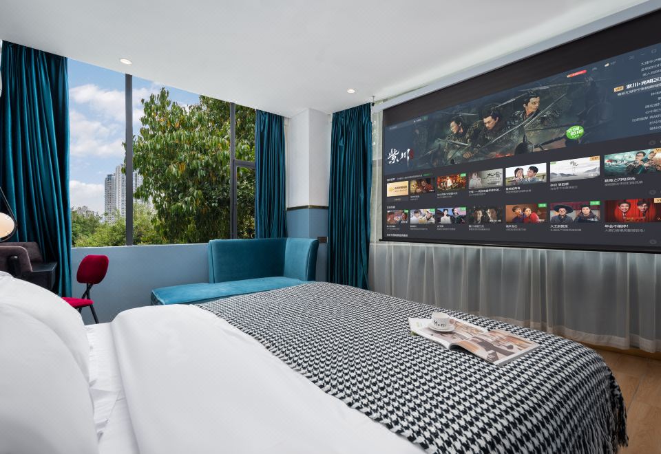 샨루이 빌딩 인근 도시 풍경 이미지