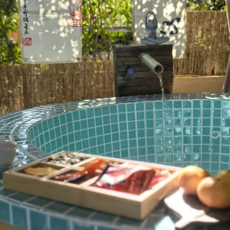 Anji's Heart to Nature · Bamboo Forest bathing pool · Wild Villa
