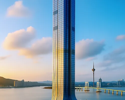 Fullme Executive Apartment (Gongbei Port High Speed ​​Railway Station) Hotele w: Zhuhai