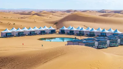 Wuhu Adventure · Study Desert Star Campsite Hotels near Zhongwei Drum Tower