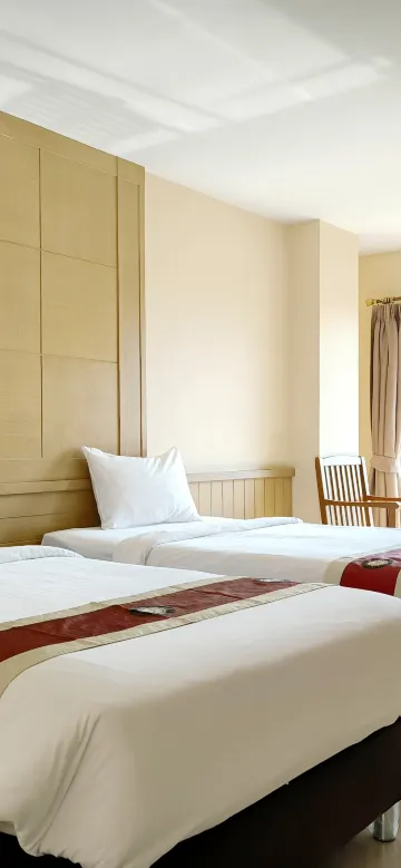 ห้องดีลักซ์ เตียงเดี่ยว 2 เตียง